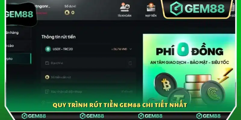 Các bước thực hiện chi tiết để rút tiền từ nền tảng 