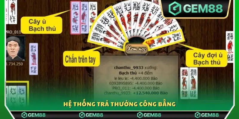 Cơ chế trả thưởng minh bạch và công bằng