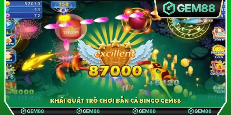 Vài nét về trò chơi bắn cá Bingo Gem88