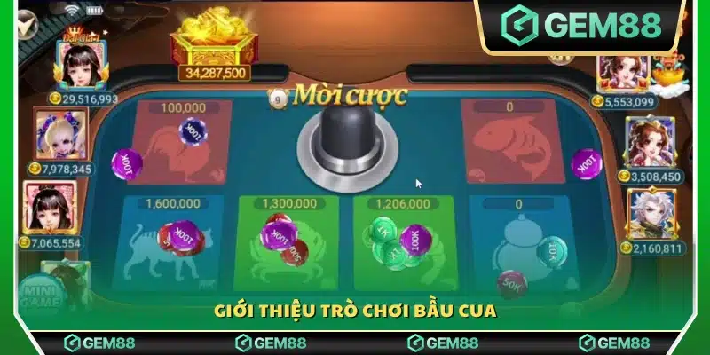 Tổng quan về cách chơi bầu cua