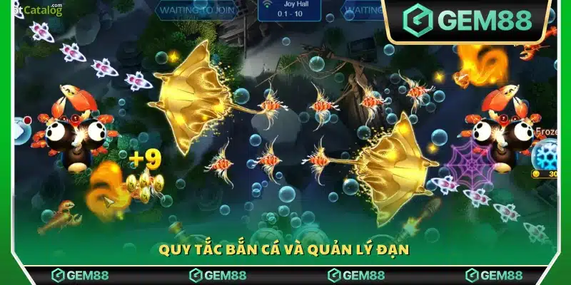 Luật chơi bắn cá cùng cách sử dụng đạn hiệu quả